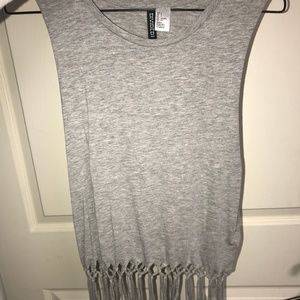 H&M fringe tank top